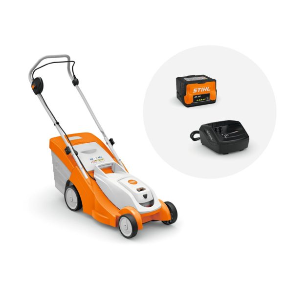 Stihl RMA239 fűnyírógép AK30 akku +Al101 töltővel